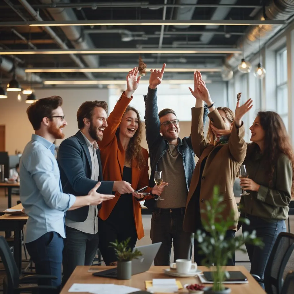 Tech startup success story